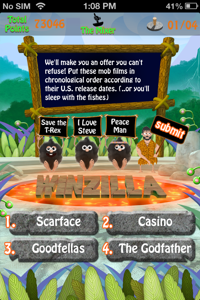 WinZilla Trivia